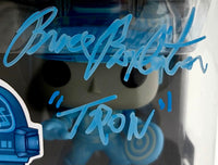 Bruce Boxleitner signed "Tron" Funko #489 w/character name - OC Celebrity Marketing