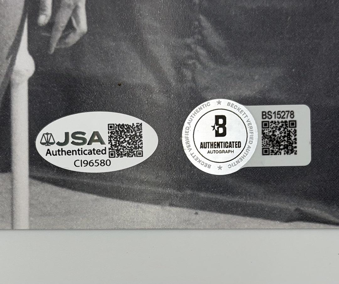 Susan Sarandon & Barry Bostwick signed 8x10 (Rocky Horror Picture Show)-JSA & Beckett COA