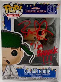 Randy Quaid National Lampoons Christmas Vacation Signed Funko #243 w/quote  - OC Celebrity Marketing