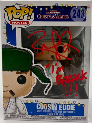 Randy Quaid National Lampoons Christmas Vacation Signed Funko #243 w/quote  - OC Celebrity Marketing