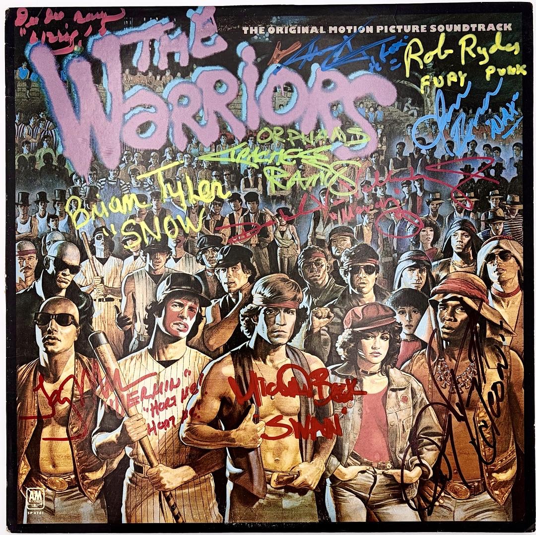 The Warriors cast signed album (signed by 10) - Beckett & JSA COA