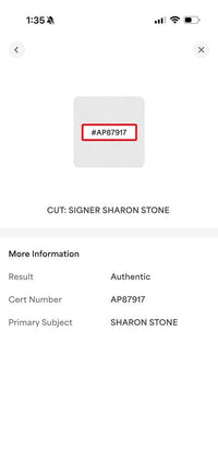 Sharon Stone signed "Ginger McKenna" Funko #1860 (Casino) - PSA COA