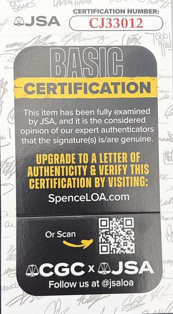 Gene Simmons signed authentic Penn State football jersey (KISS)  - JSA COA *RARE*