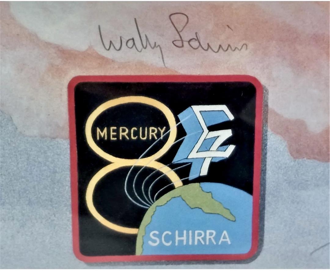 Mercury 7 signed limited edition 25x35 lithograph (1270/1500) *RARE*