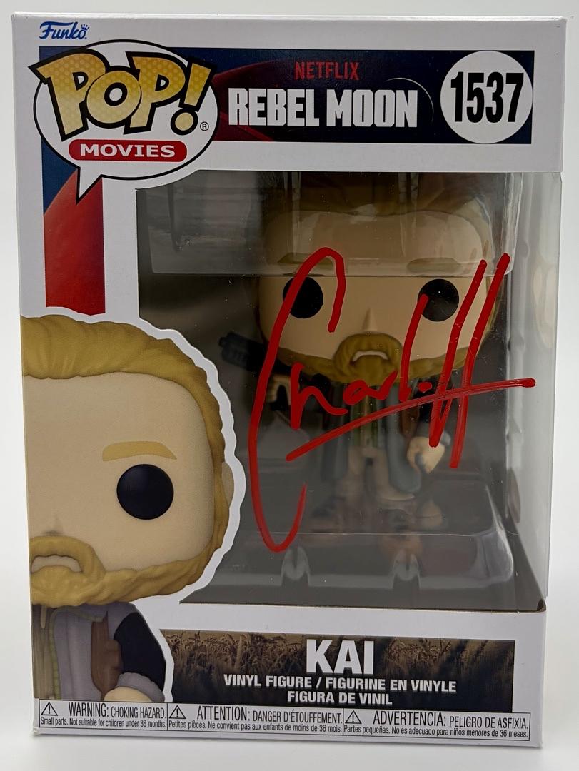 Charlie Hunnam Signed Funko Pop #1537 Kai (Rebel Moon) - JSA COA