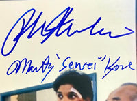Ralph Macchio Billy Zapka & Martin Cove signed 11x14 (Karate Kid) - JSA