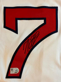 Kenley Jansen signed Red Sox Jersey - MLB COA