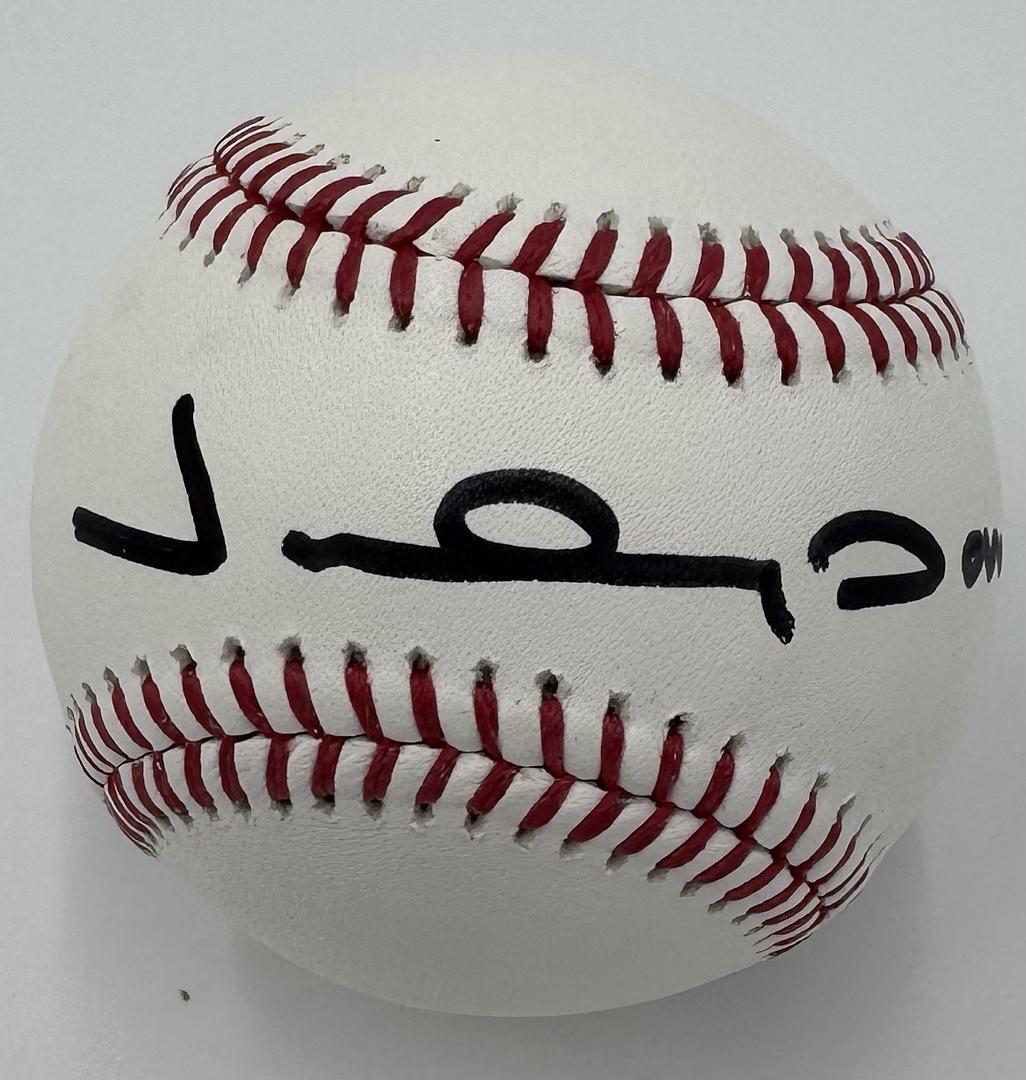 Johnny Damon (Red Sox) signed ROMLB - Beckett COA