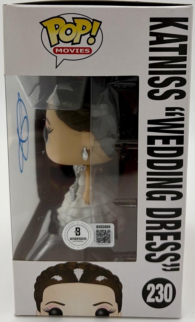Jennifer Lawrence signed Hunger Games Funko #230 - Beckett COA *RARE*