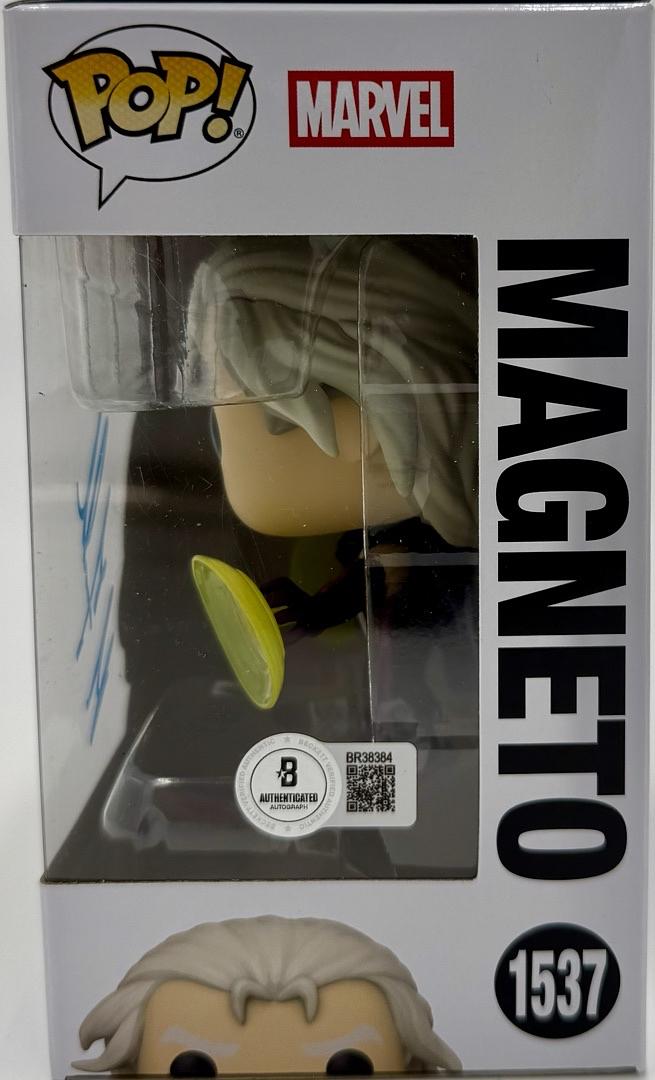 Michael Fassbender Signed Funko Pop #1537 "Magneto" (X-Men) - Beckett COA