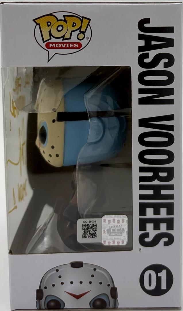 Ari Lehman signed Funko #01 w/quote (Friday the 13th) - OC Celebrity Marketing