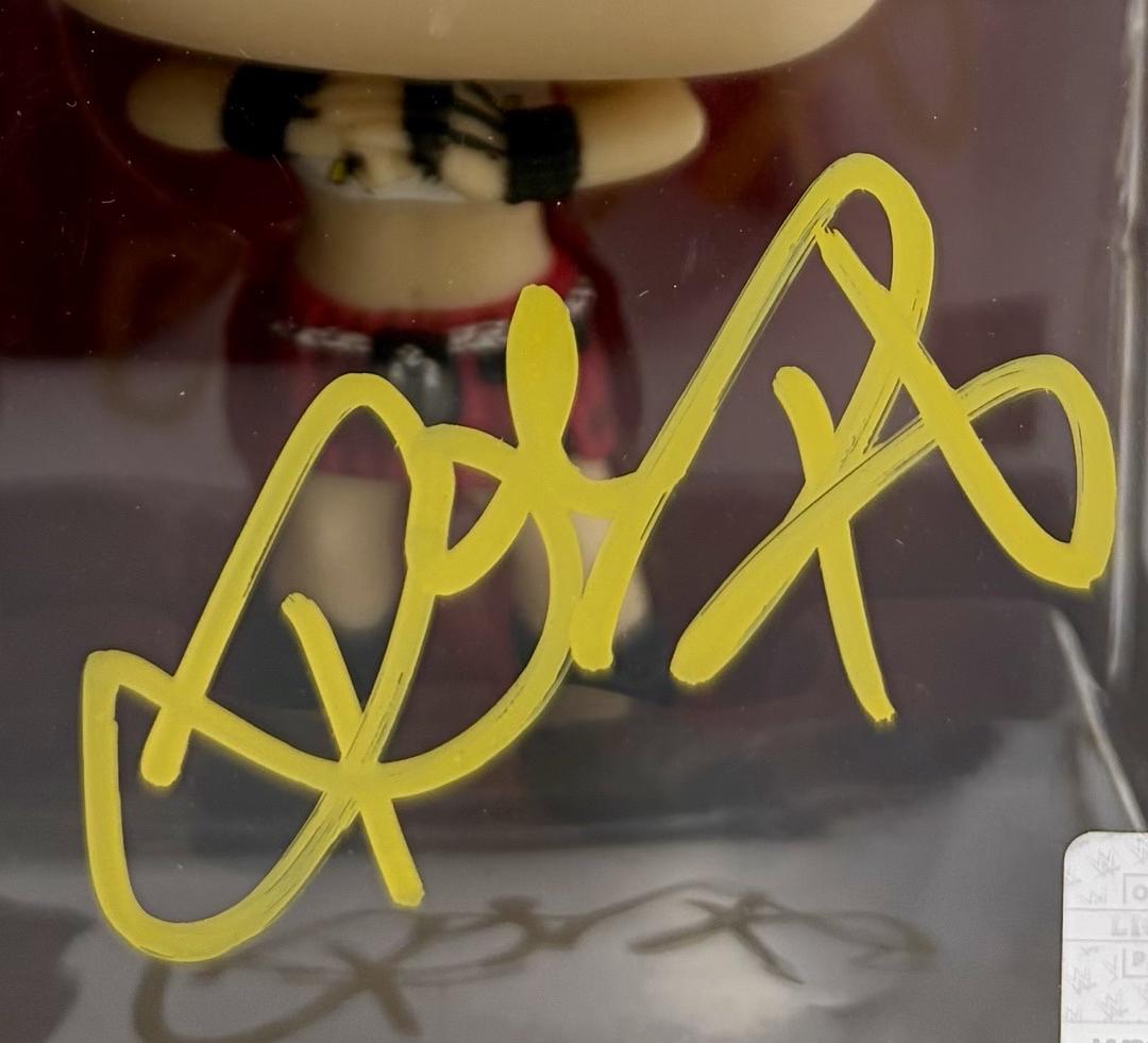 Ronda Rousey signed Funko #58 w/quote - JSA COA