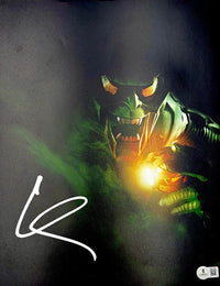Willem Dafoe Green Goblin signed 11x14 (Spiderman) - Beckett COA (Copy)