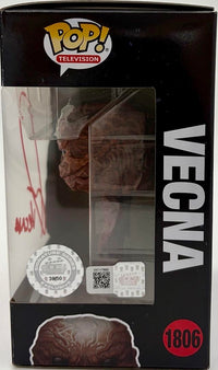 Jamie Campbell Bower signed Signature Series "Vecna" Funko #1806 (Stranger Things) - OC Celebrity Marketing COA