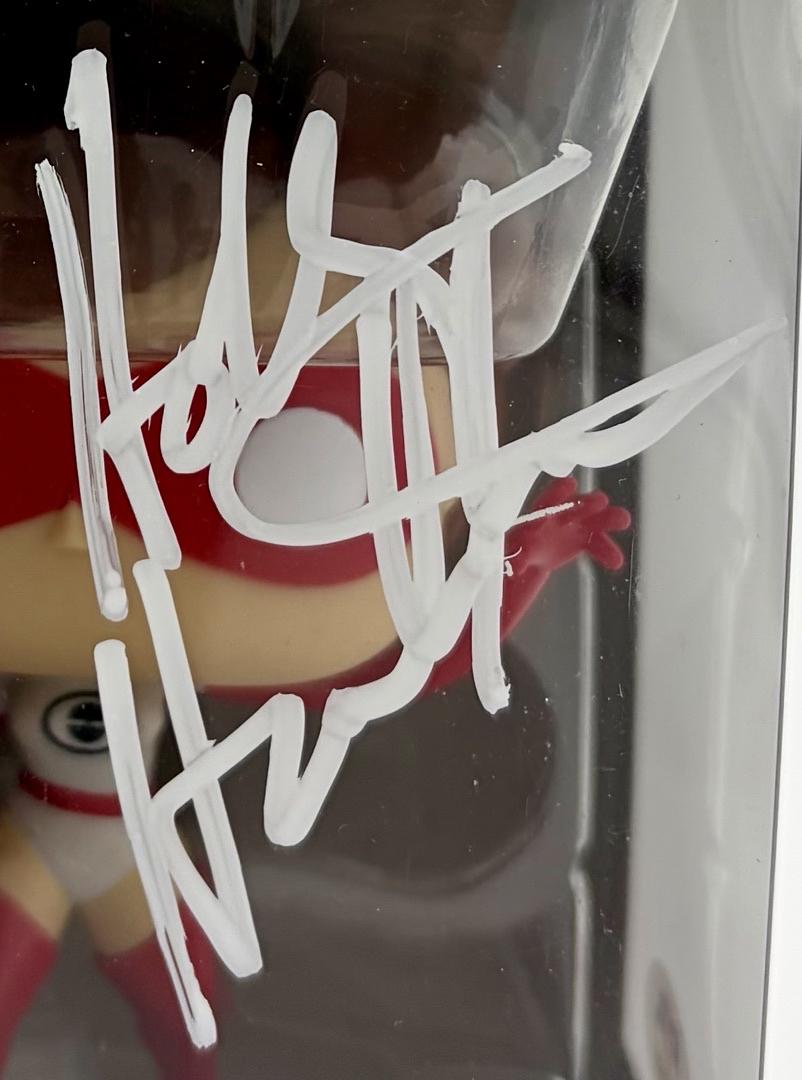Holly Hunter signed "Elastigirl" Funko #403 (Incredibles) - PSA COA