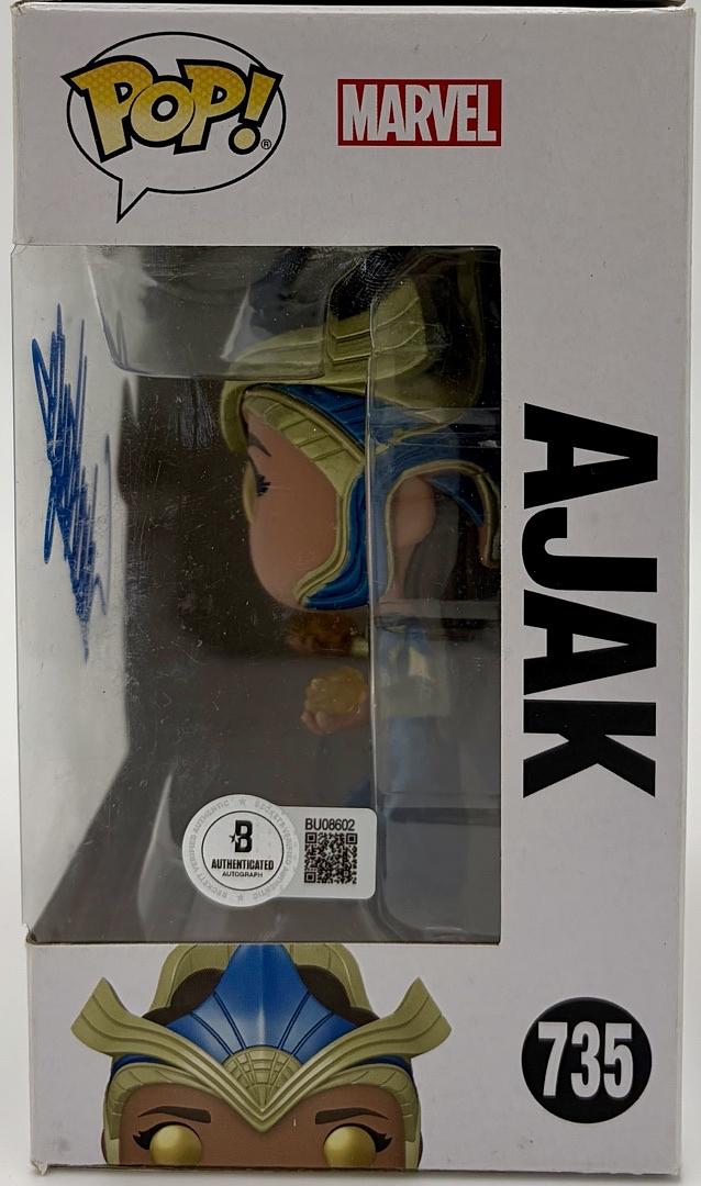 Selma Hayek signed Funko #735 "Eternals" - Beckett COA