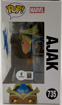 Selma Hayek signed Funko #735 "Eternals" - Beckett COA