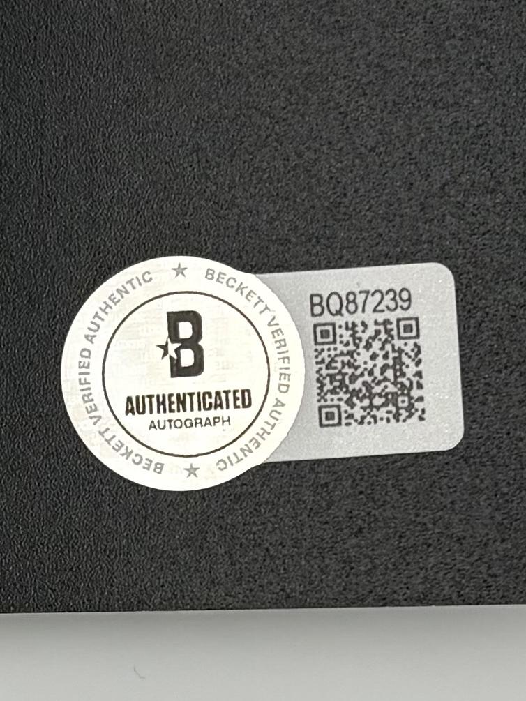 Willem Dafoe Green Goblin signed 11x14 (Spiderman) - Beckett COA