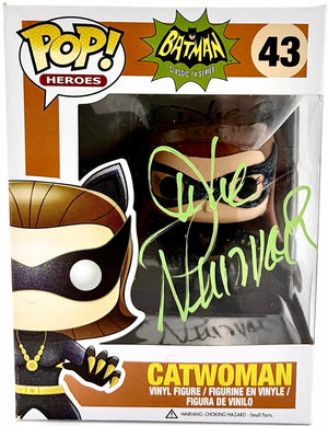 Julie Newmar Signed Funko Pop #43 Catwoman (Batman)  - JSA COA