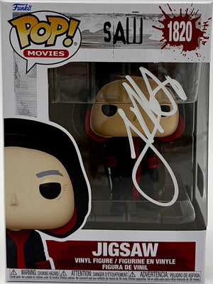 James Wan "Jigsaw" signed Funko Pop #1820 (Saw) - SWAU COA *RARE*