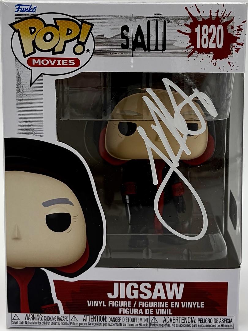 James Wan "Jigsaw" signed Funko Pop #1820 (Saw) - SWAU COA *RARE*