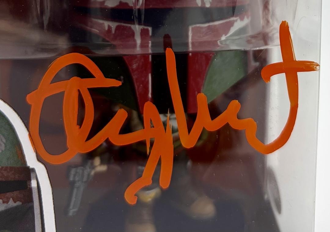 Timothy Olyphant Signed Funko Pop #484 "Boba Fett / Cobb Vanth" (Star Wars) - JSA COA