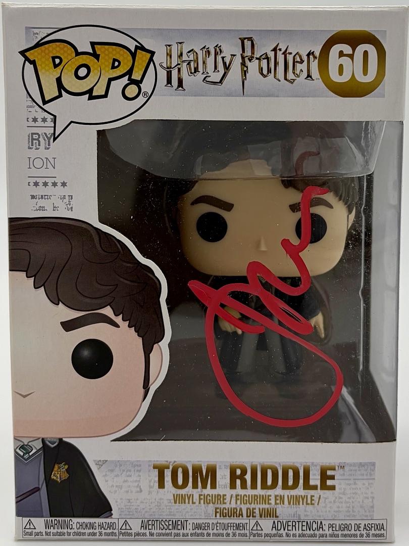 Frank Dillane signed "Tom Riddle" Funko #60 (Harry Potter) - JSA COA