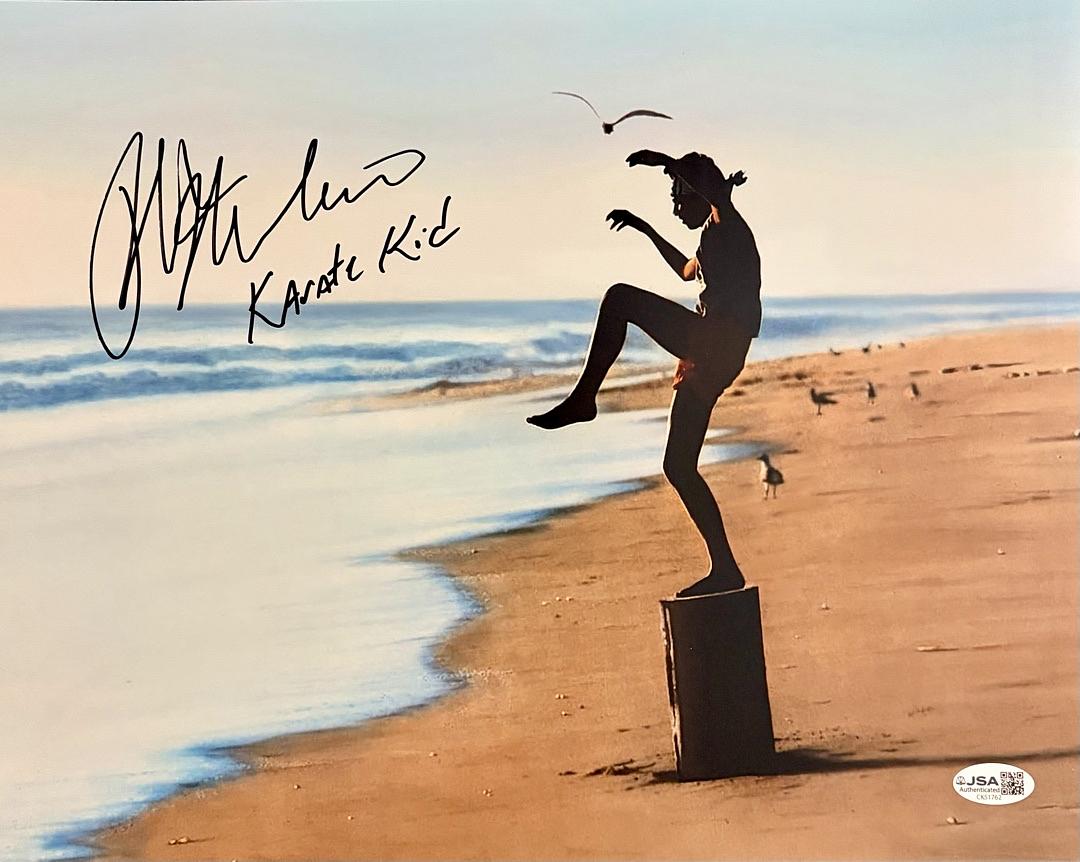 Ralph Macchio signed 11x14 (Karate Kid) - Beckett COA