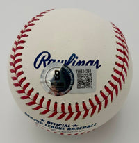 Major League Stars Charlie Sheen, Tom Berenger, & Corbin Bernsen Autographed Rawlings Official Baseball -  Beckett COA