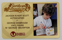 Jackson Robert Scott Signed Funko Pop #536 "Georgie Denbrough" (IT) w/character name - Celecrity Authentics