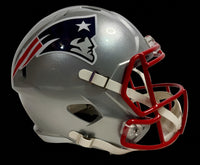 Drake Maye Signed Patriots Full Size Authentic Helmet  - Fanatics COA