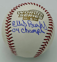 Ellis Burks signed 2004 World Series ROMLB Baseball (Red Sox) - Sure Shot COA
