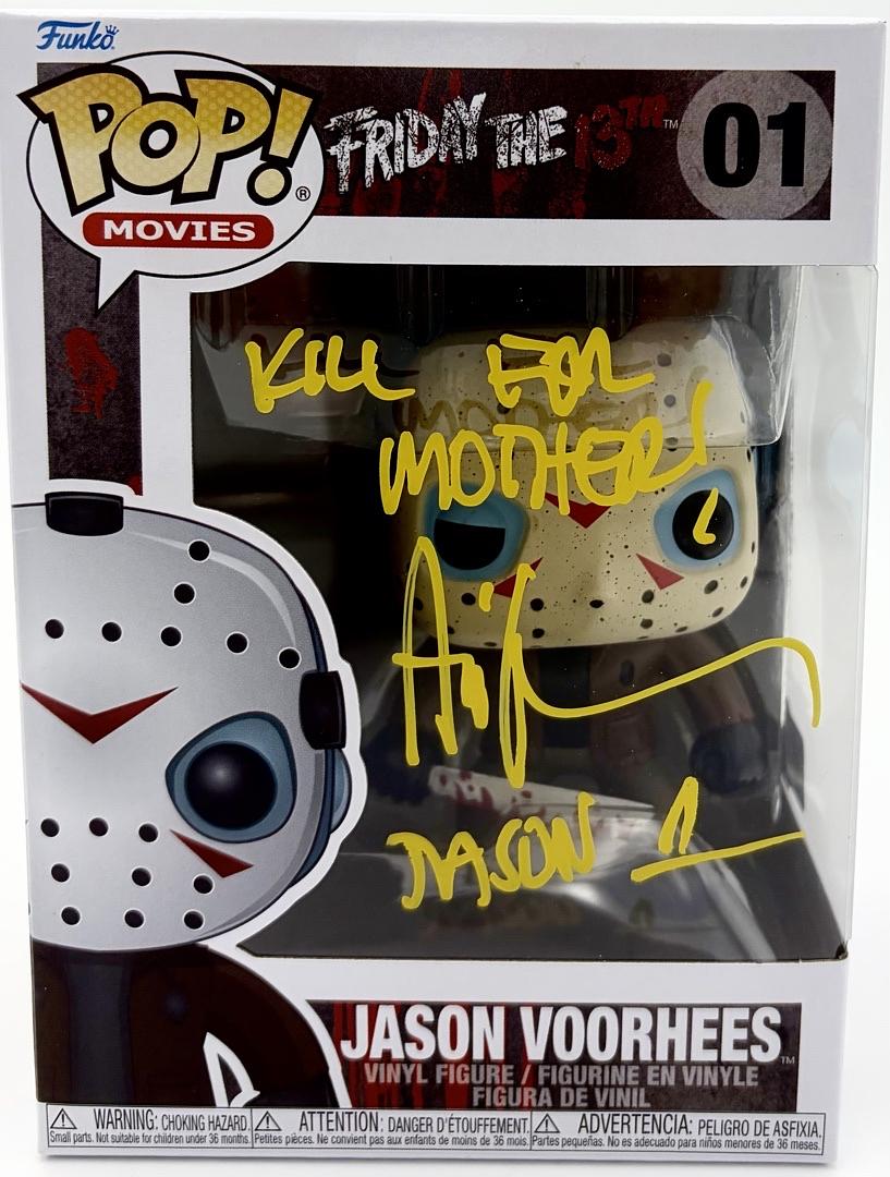 Ari Lehman signed Funko #01 w/quote (Friday the 13th) - OC Celebrity Marketing