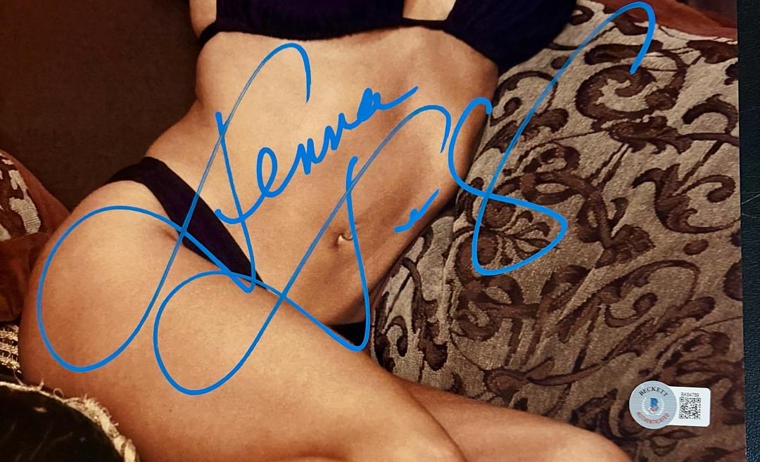 Jenna Jameson Sexy 11x14 Photo - Beckett COA