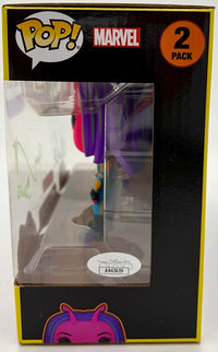 Karen Gillan & Pom Klementieff signed "Nebula & Mantis" signed Funko (GOTG) - JSA COA