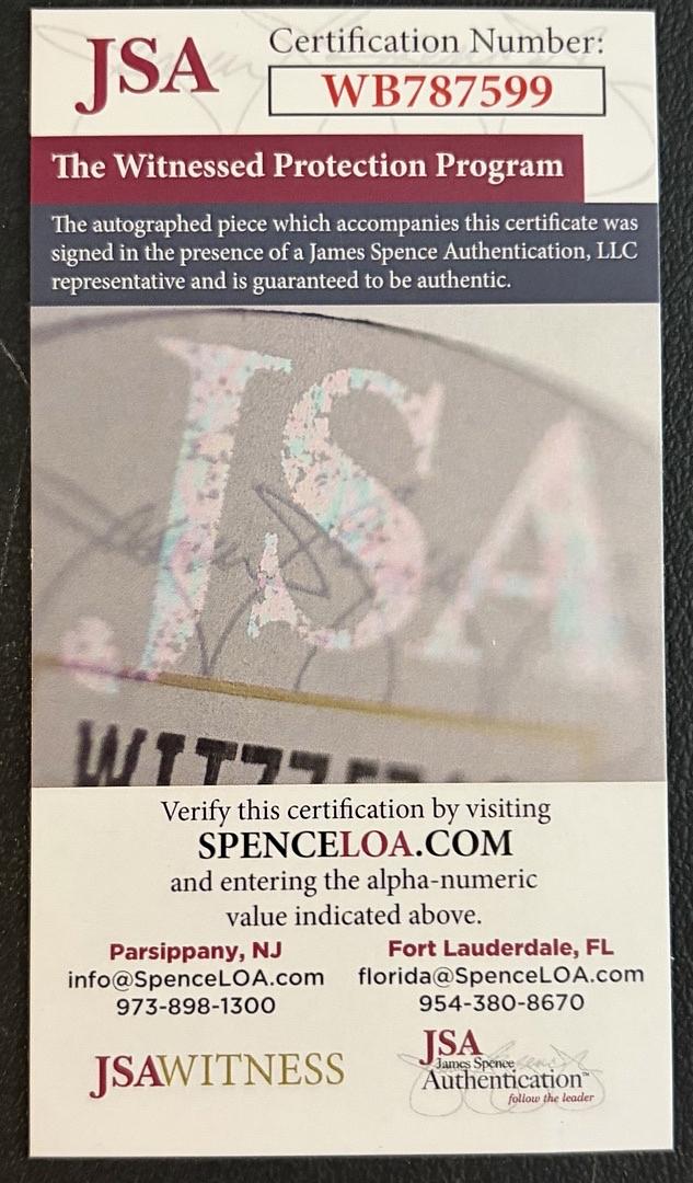 Jennifer Carpenter (Dexter) signed 11x14 - JSA COA