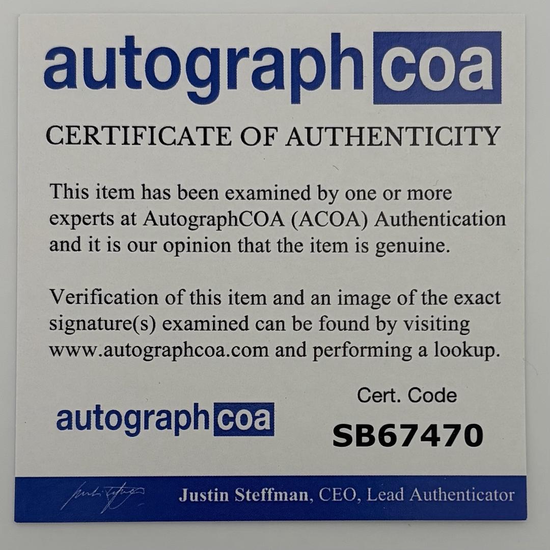 Ace Frehley Signed Funko Pop #123 "The Spaceman" (KISS) - ACOA COA
