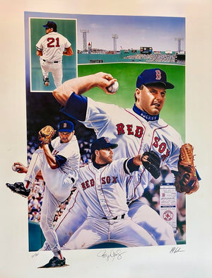 Roger Clemens signed Limited Edition (82/82) 16x20 Print - ProSports Marketing COA
