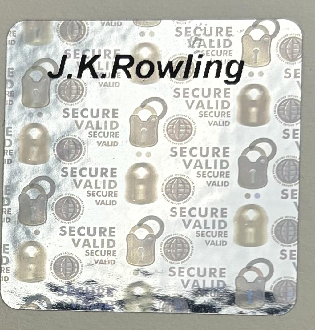 J.K. Rowling signed book "The Casual Vacancy" **RARE** - JSA & J.K. Rowling COA