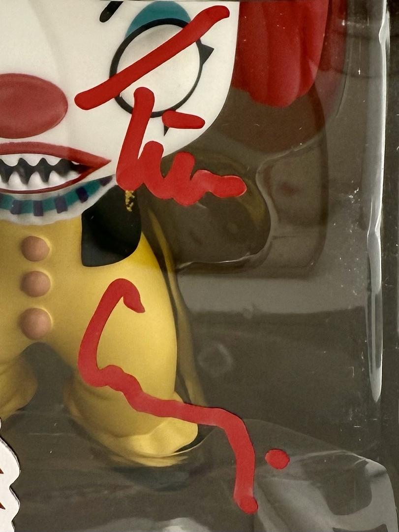 Tim Curry Signed Funko Pop #55 "Pennywise" (IT) - OC Celebrity Marketing COA
