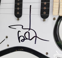 Johnny Depp Signed Guitar Pirates Of The Caribbean *VERY RARE* - JSA COA