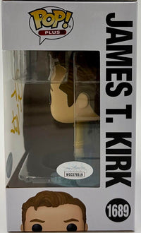 William Shatner Signed Funko Pop #1689 Limited Glitter Edition Captain Kirk (Star Trek)-JSA COA
