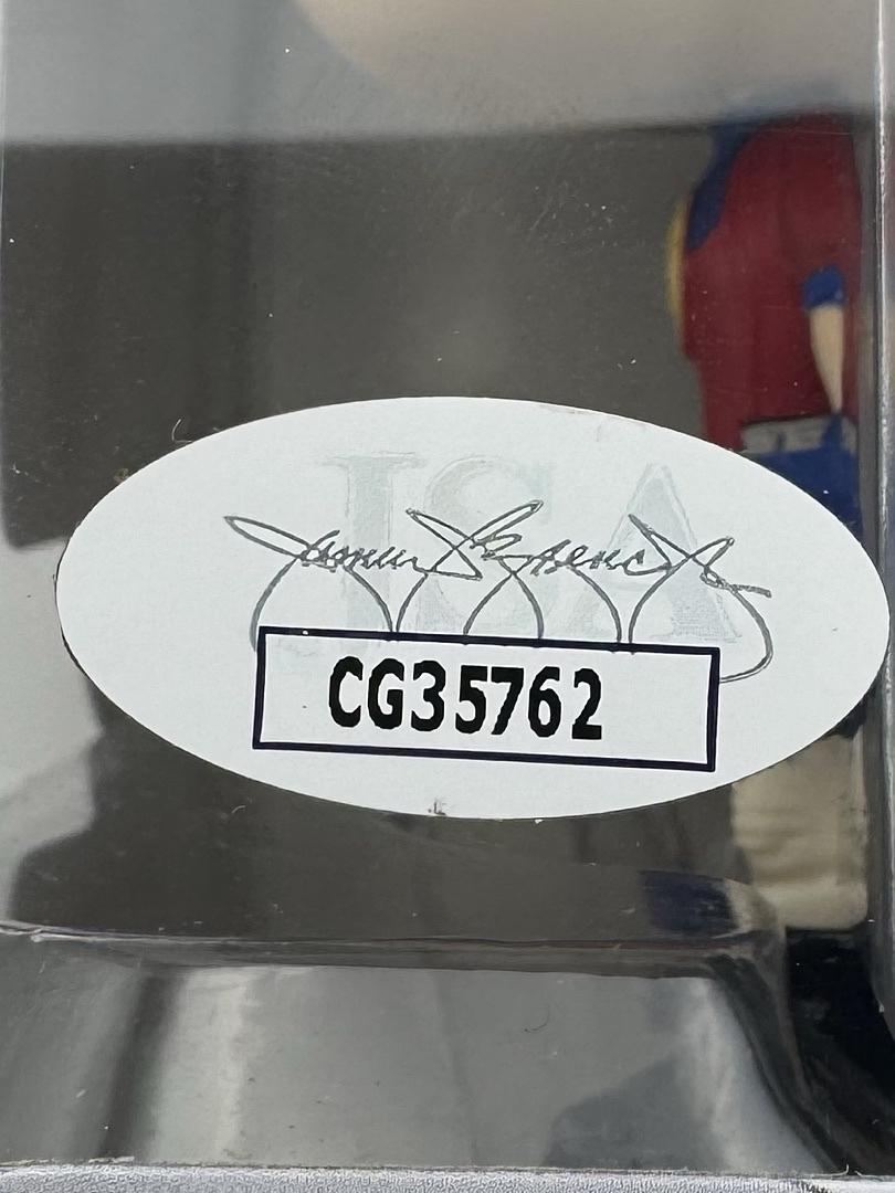 John Cena signed Funko #1110 "Peacemaker" w/character name (Suicide Squad) - JSA COA