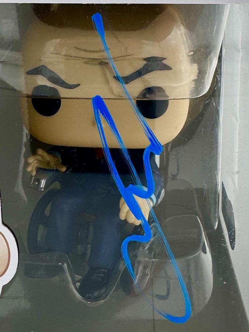 Michael Fassbender Signed Funko Pop #641 "Professor X" - Beckett COA