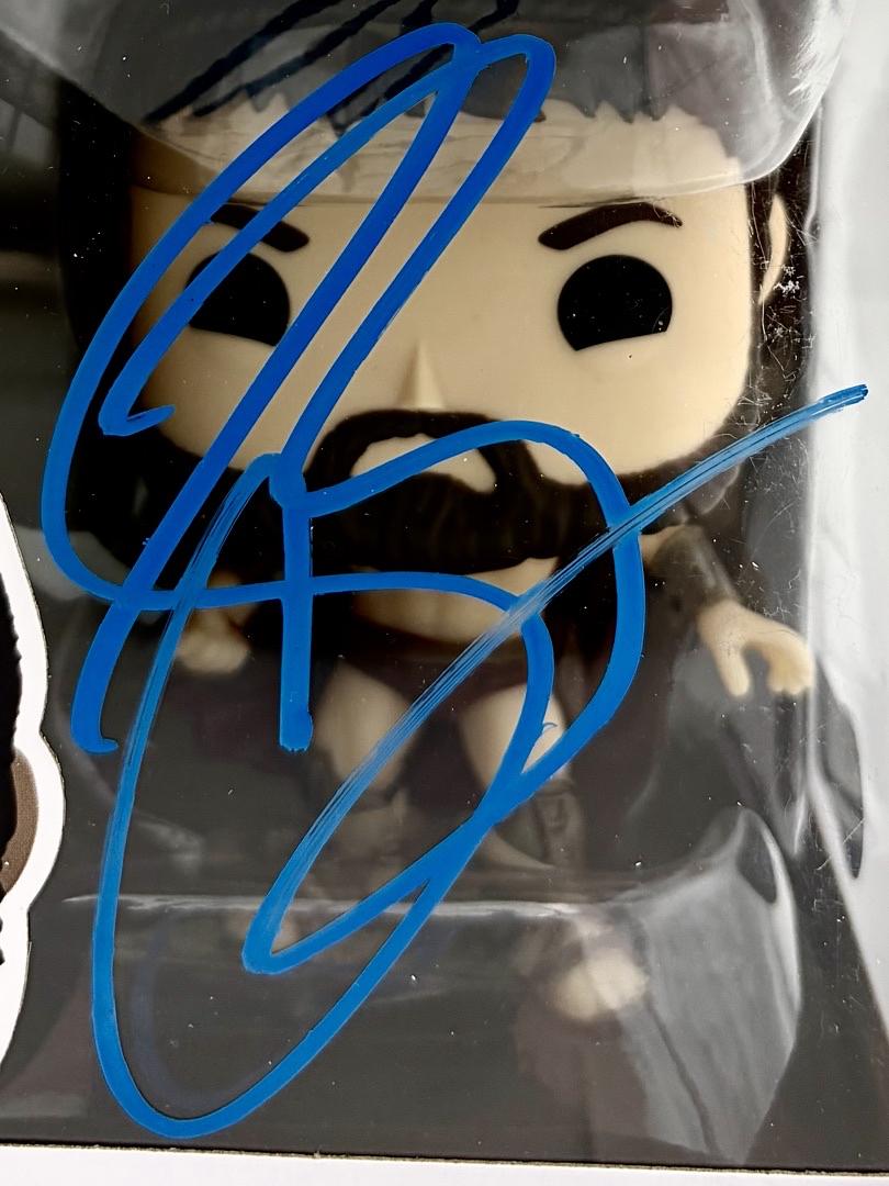 Gerard Butler Signed Funko Pop #1473 "Leonidas" - Beckett COA