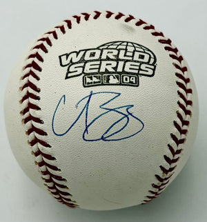 Curt Schilling signed Official 2004 World Series Baseball (Red Sox) - Steiner COA