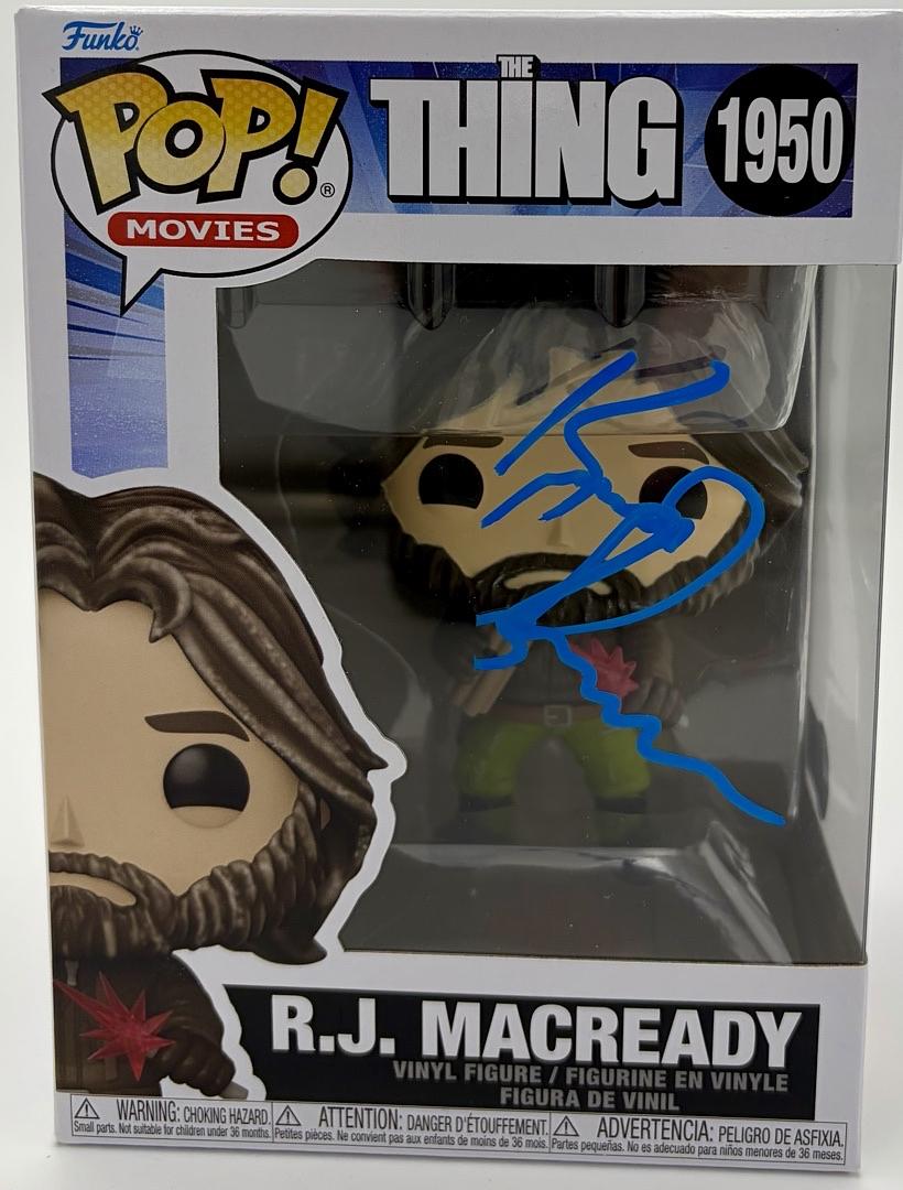 Kurt Russell Signed Funko Pop #1950 "R.J. MacReady" (The Thing) - Beckett COA