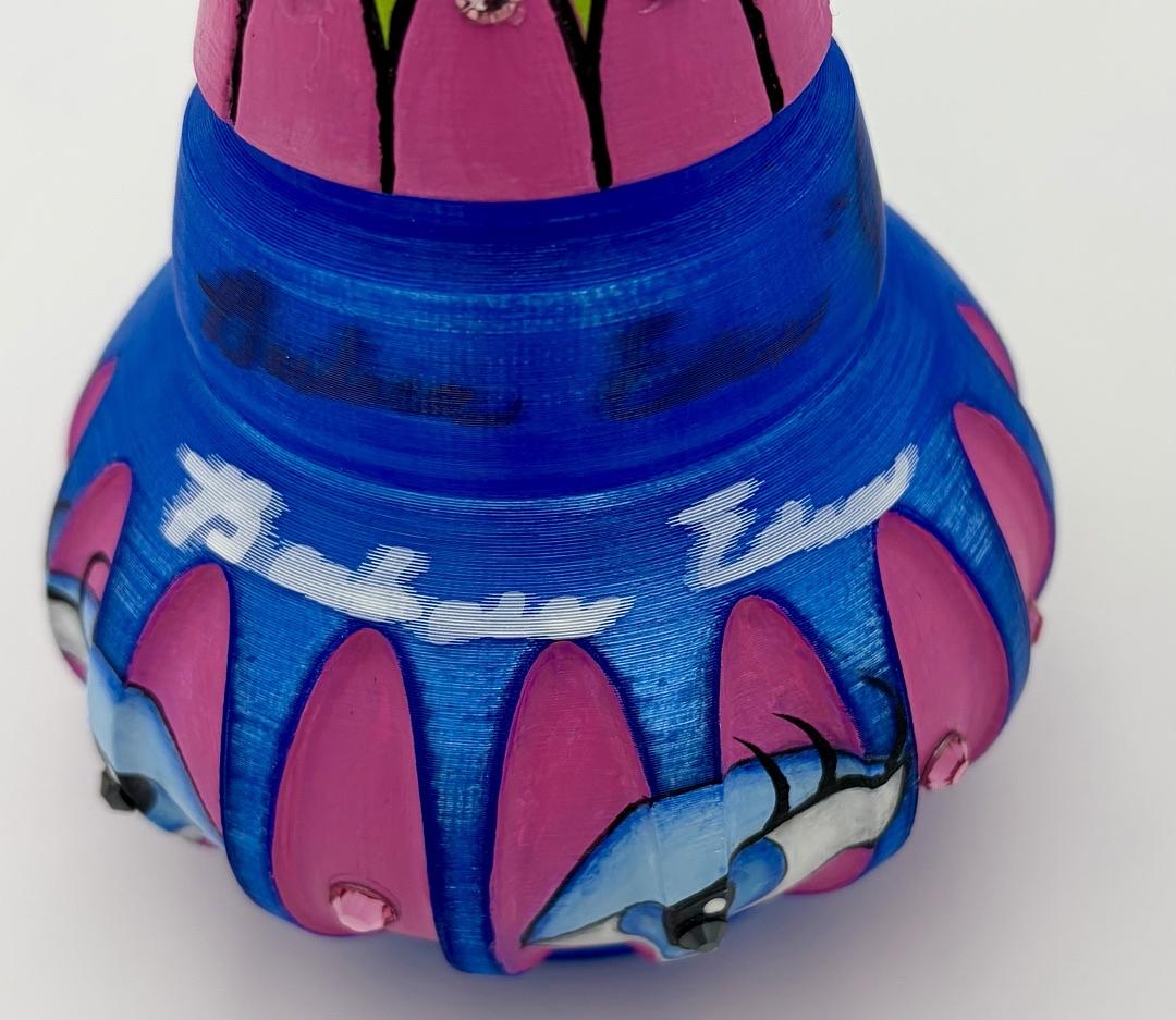 Barbara Eden Signed Jeannie Bottle Prop signed twice (I Dream of Jeannie) - JSA COA