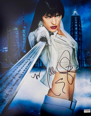 Milla Jovovich Signed 11x14 Photo (Ultraviolet) - Celebrity Authentics