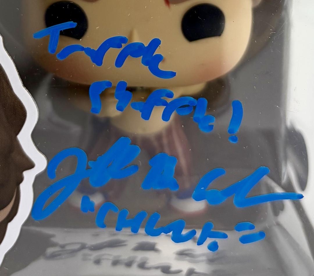 Jeff Cohen signed "Chunk" Funko #1066 (The Goonies) - Beckett COA